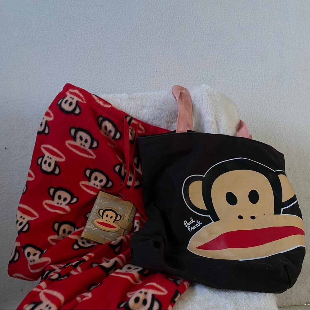 Paul Frank Bundle , Tote, Wallet, Pjs
